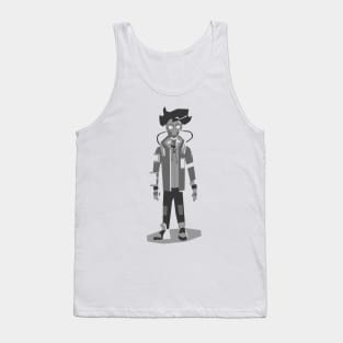 Cyborg robot Tank Top